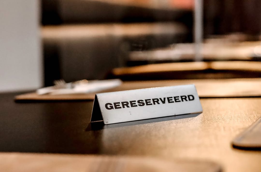 Reservation Het Beste restaurant Zaventem Gouden Ambacht_gereserveerd_reserved